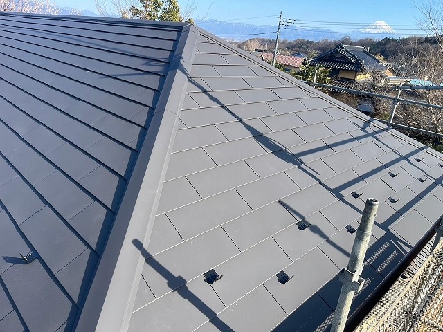 韮崎市　葺き替え工事